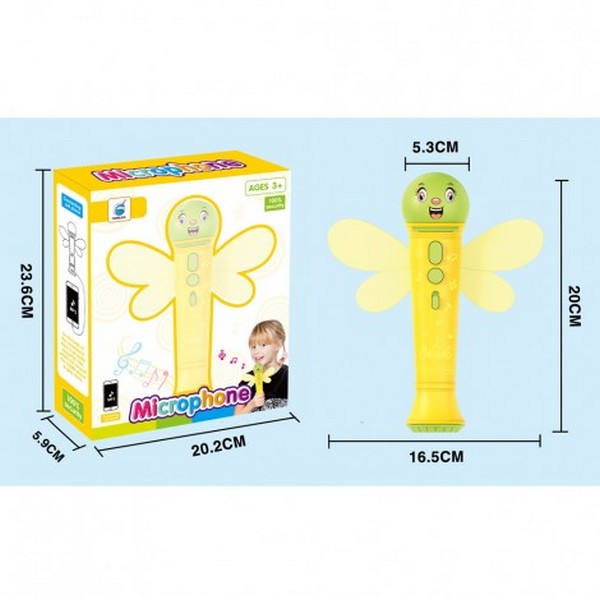 Продукт RTOYS Пчела - Микрофон на батерии  - 0 - BG Hlapeta